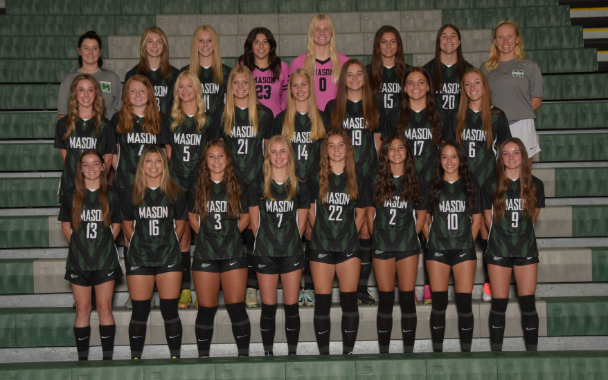 Girls Varsity Soccer team photo